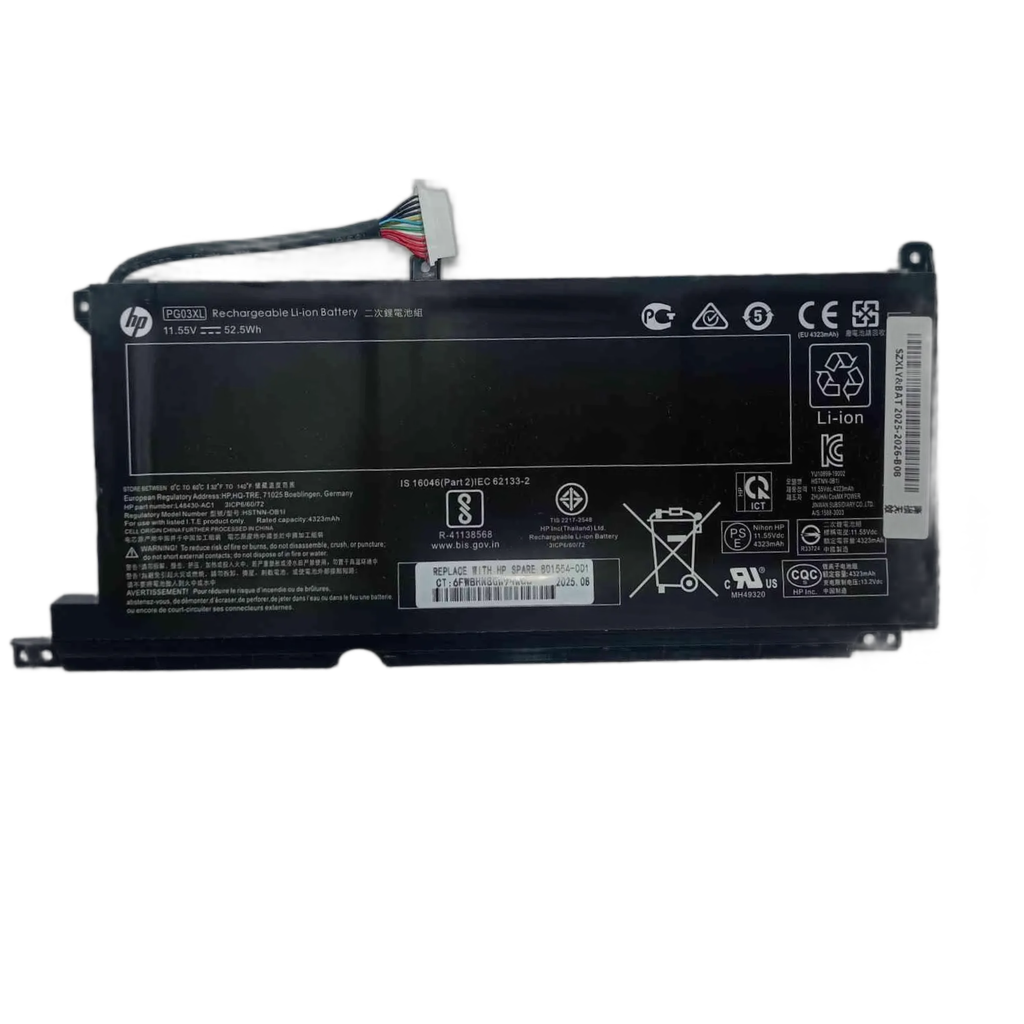 BATERIA HP PG03XL PAVILION GAMING 15-DK 15-AP (VERSION 1)
