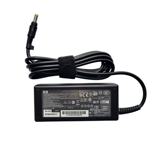 CARGADOR HP 18.5V 3.5A 65 WATTS PLUG AMARILLO 4.8*1.7